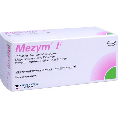 Mezym F Magensaftresisdent 100 ST