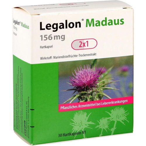 Legalon Madaus 156 mg 30 ST