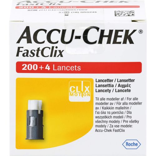 Accu Chek Fastclix Lanzetten 204 ST