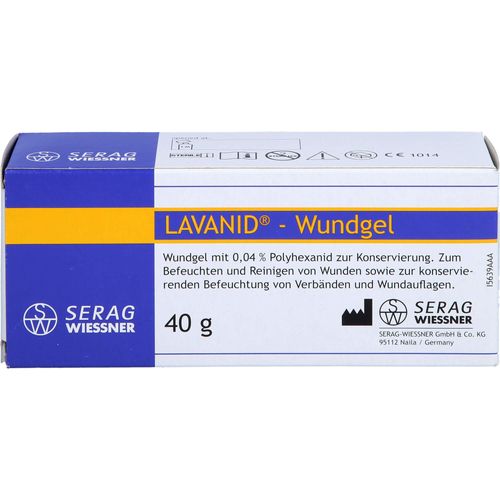 Lavanid-Wundgel mit 0.04 % Polihexanid 40 G