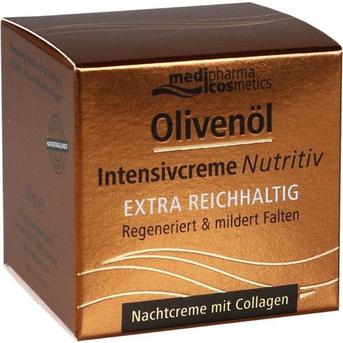 Olivenöl Intensivcreme Nutritiv Nachtcreme 50 ML