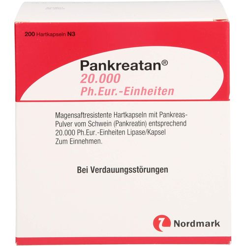 Pankreatan 20.000 Ph.eur.-Einheiten 200 ST