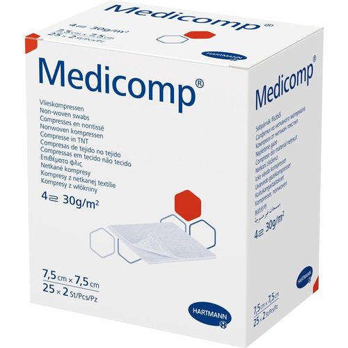 Medicomp Bl St 7.5x7.5 50 ST