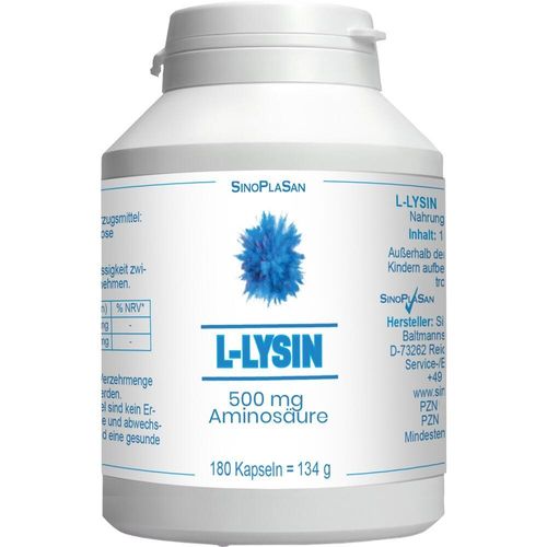 L-Lysin 500 mg Mono 180 ST