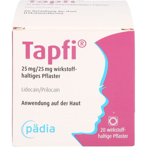 Tapfi 25 mg/25 mg Wirkstoffhaltiges Pflaster 20 ST