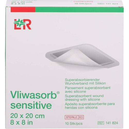 Vliwasorb Sensitive 20 x 20 cm 10 ST