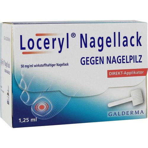 Loceryl Nagellack gegen Nagelpilz Direkt-Applikat. 1.25 ML