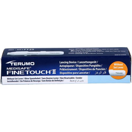 Terumo Medisafe Finetouch 2 Lanzettengerät O.hebel 1 ST