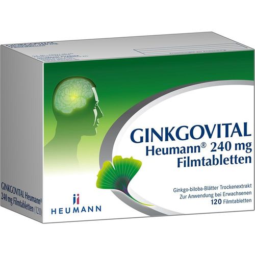 Ginkgovital Heumann 240 mg Filmtabletten 120 ST