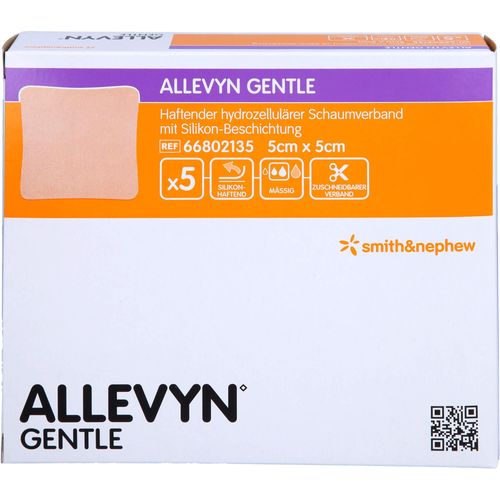 Allevyn Gentle 5x5 cm Schaumverb. 5 ST