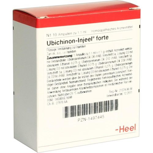 Ubichinon Inj Forte 10 ST