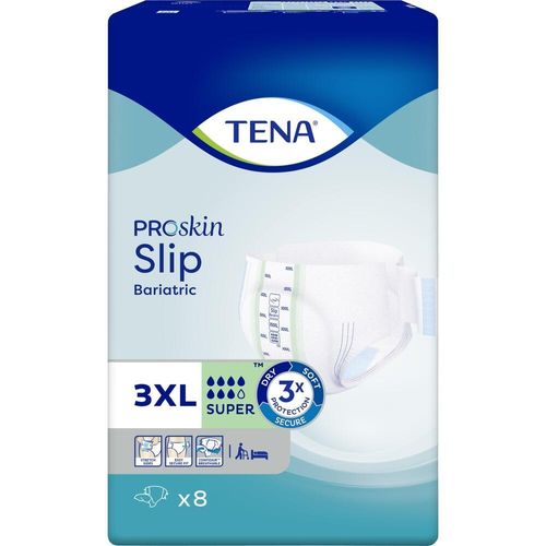 Tena Slip Bariatric Super 3Xl 8 ST