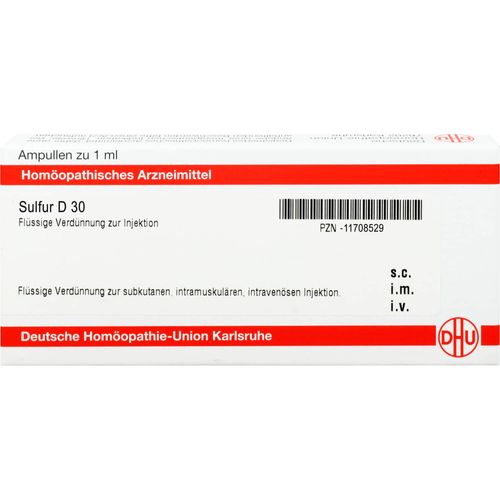 Sulfur D30 Ampullen 8 ML