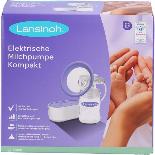 Lansinoh Elektrische Milchpumpe Kompakt 1 ST