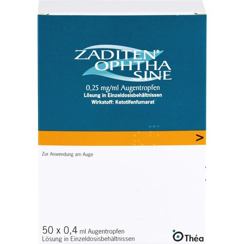 Zaditen Ophtha Sine 50 ST