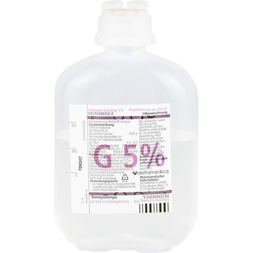 Glucose 5% Deltamedica Pl 2500 ML