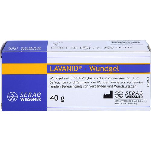 Lavanid Wundgel mit 0.04% Polihexanid 40 G