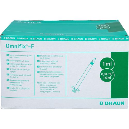 Omnifix F Solo 1 ml Ll Feindosierung 100 ST