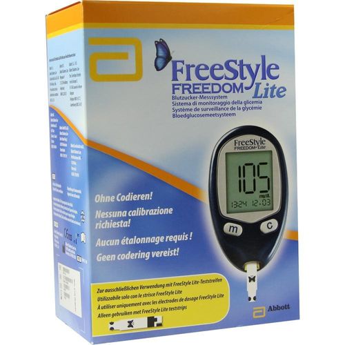 Freestyle Freedom Lite Set mg/Dl ohne Codieren 1 ST