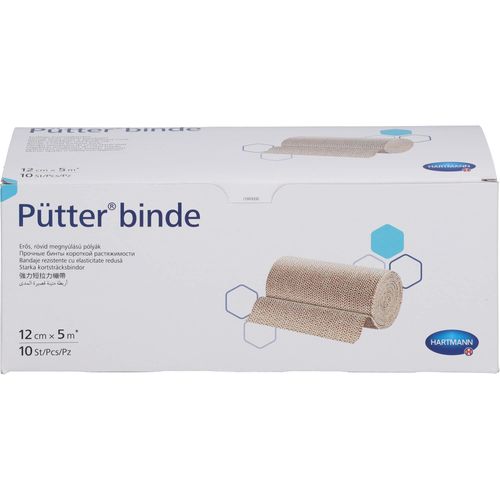 Pütter Binde 12 cmx5 M 10 ST