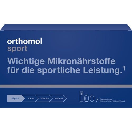 Orthomol Sport Trinkfläschchen 7 ST