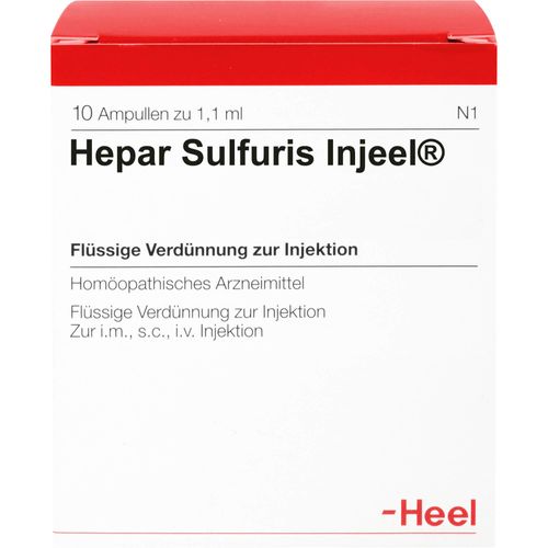 Hepar Sulf Inj 10 ST