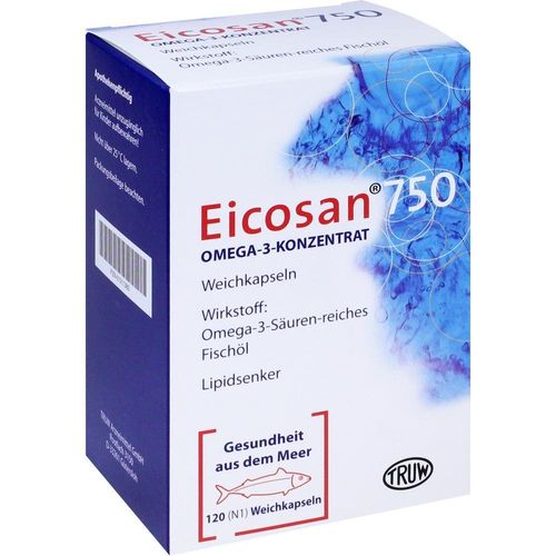 Eicosan 750 Omega-3-Konzentrat 120 ST