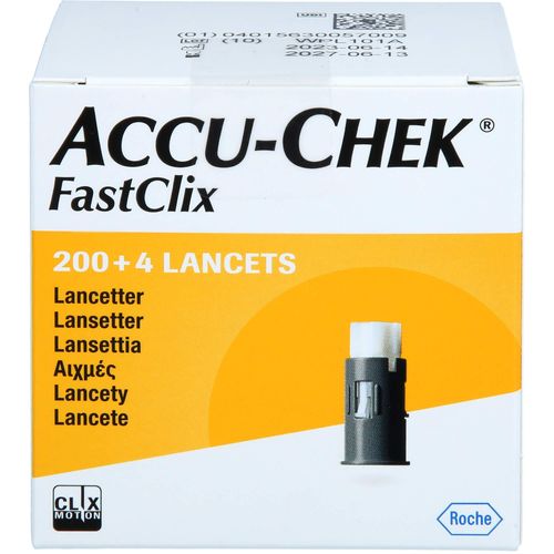 Accu-Chek Fastclix Lanzetten 204 ST