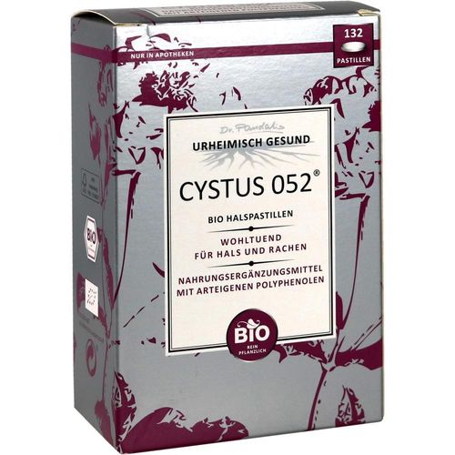 Cystus 052 Bio Halspastillen 132 ST