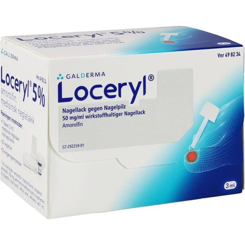 Loceryl Nagellack gegen Nagelpilz 50 mg/ml Naw 3 ML