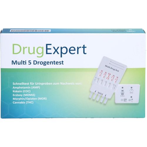 Drug Expert Multi 5 Amp Coc Mdma Mor Thc 1 ST