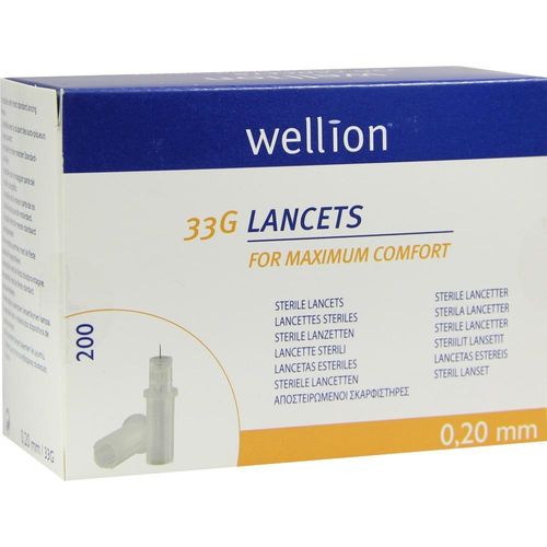 Wellion 33G Lancets 200 ST