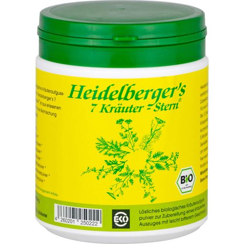 Bio Heidelbergers 7 Kräuter Stern 250 G