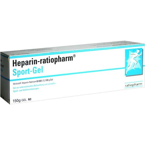 Heparin Ratiopharm Sport Gel 150 G