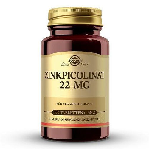 Solgar Zinkpicolinat 22 mg 100 ST