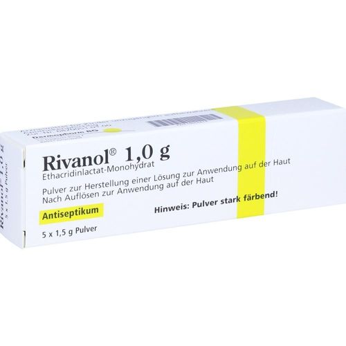 Rivanol 1.0G Pulver 5 ST