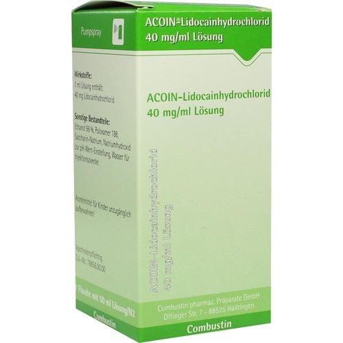 Acoin-Lidocainhydrochlorid 40mg/ml 50 ML