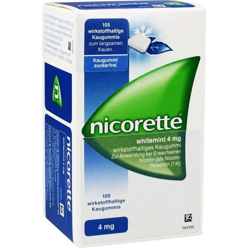 Nicorette Whitemint 4 mg 105 ST