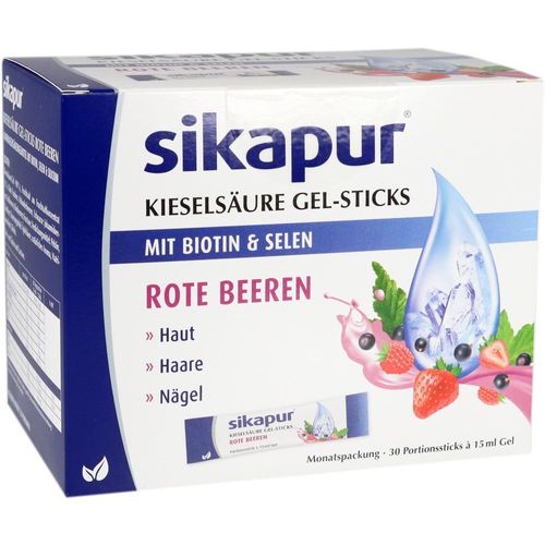 Sikapur Kieselsäure Gel-Sticks Rote Beeren 30 ST