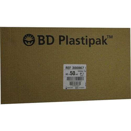 Bd Plastipak W+b 50/60ml M Katheteransatz 60 ST