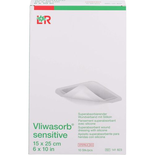 Vliwasorb Sensitive 15 x 25 cm 10 ST