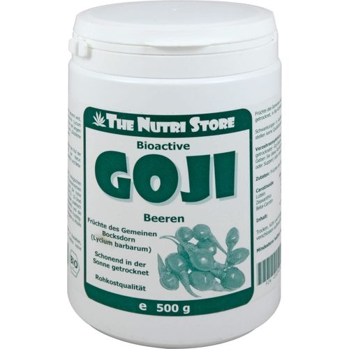 Goji Beeren Bioactive Getrocknet 500 G