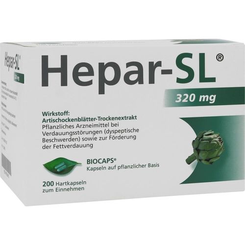 Hepar-Sl 320mg Hartkapseln 200 ST