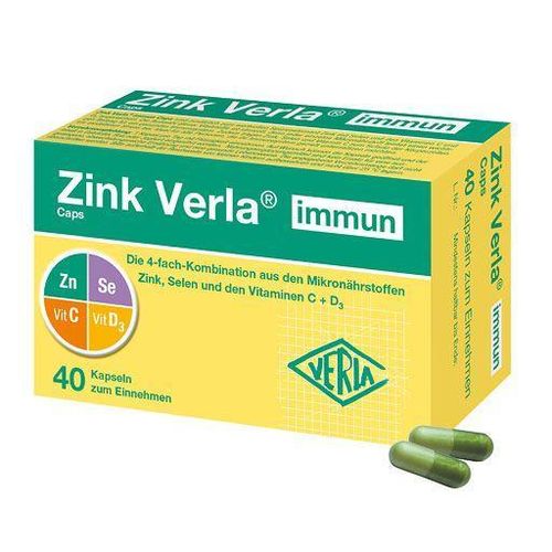 Zink Verla Immun Caps 40 ST