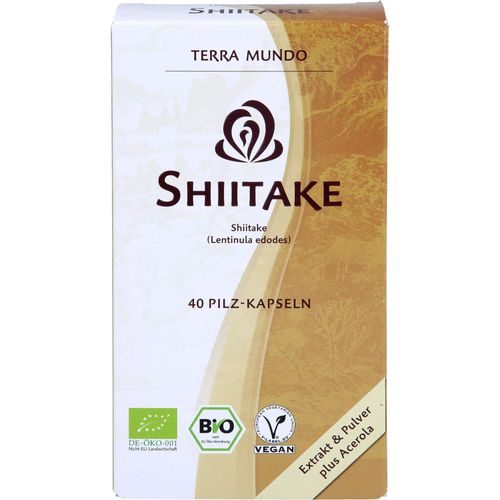 Shiitake Vitalpilz-Bio (terra Mundo) 40 ST