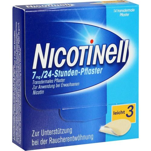 Nicotinell 7 mg / 24-Stunden-Pflaster 14 ST