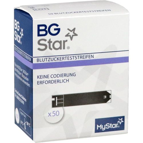 Bgstar Teststreifen 50 ST