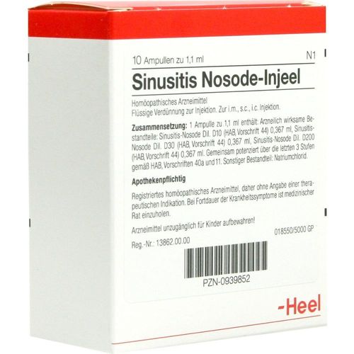 Sinusitis Nos Inj 10 ST