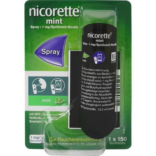 Nicorette Mint Spray 1 mg/Sprühstoß Nfc 1 ST