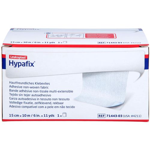 Hypafix Hautfreundliches Klebevlies 15 cmx10 M 1 ST